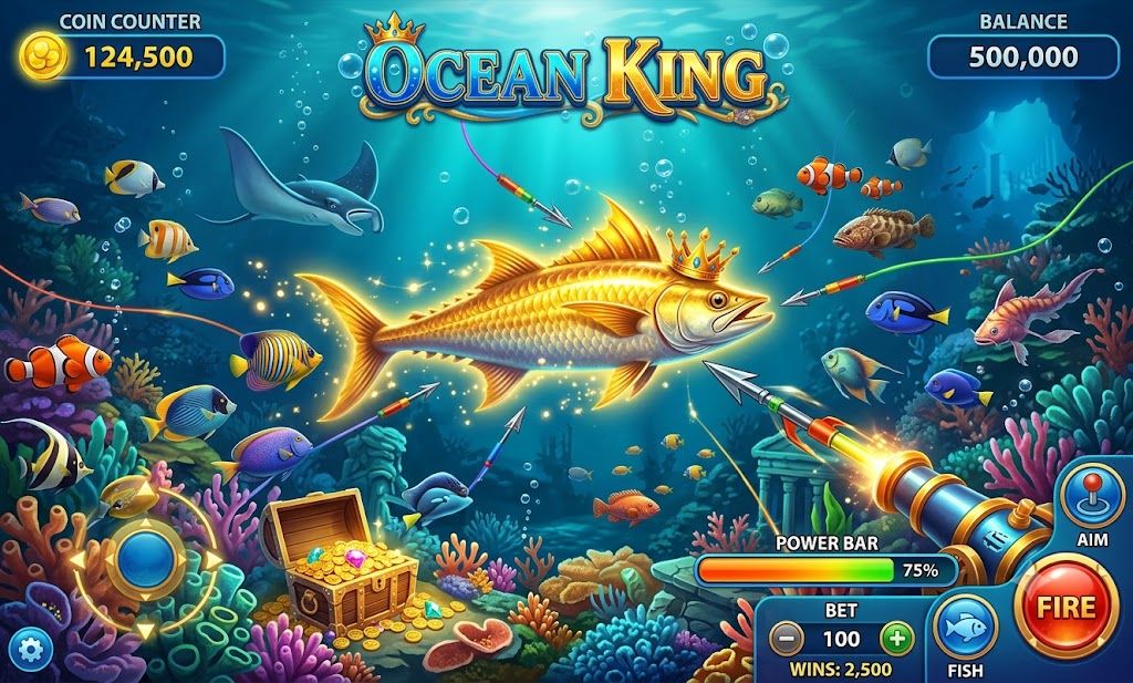Ocean King Fishing Game on JILI17-PH