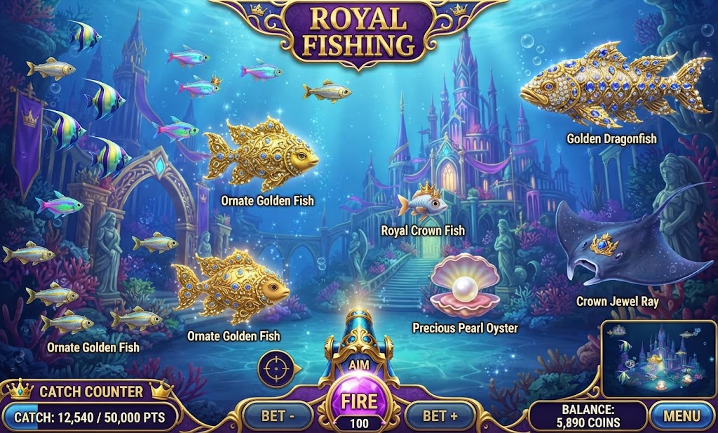 Royal Fishing Game on JILI17-PH