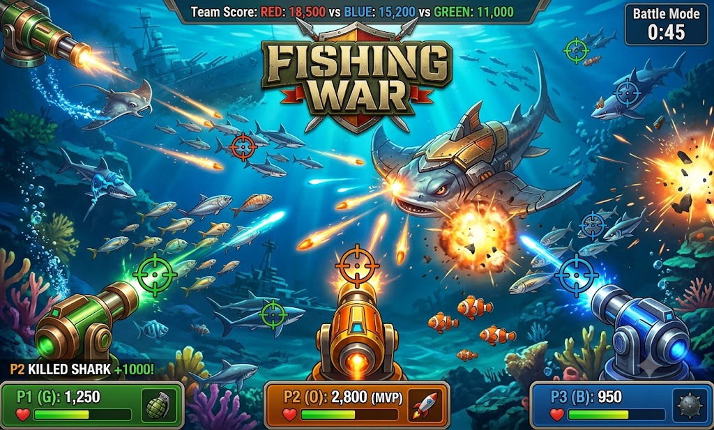 Fishing War Multiplayer Arcade on JILI17-PH