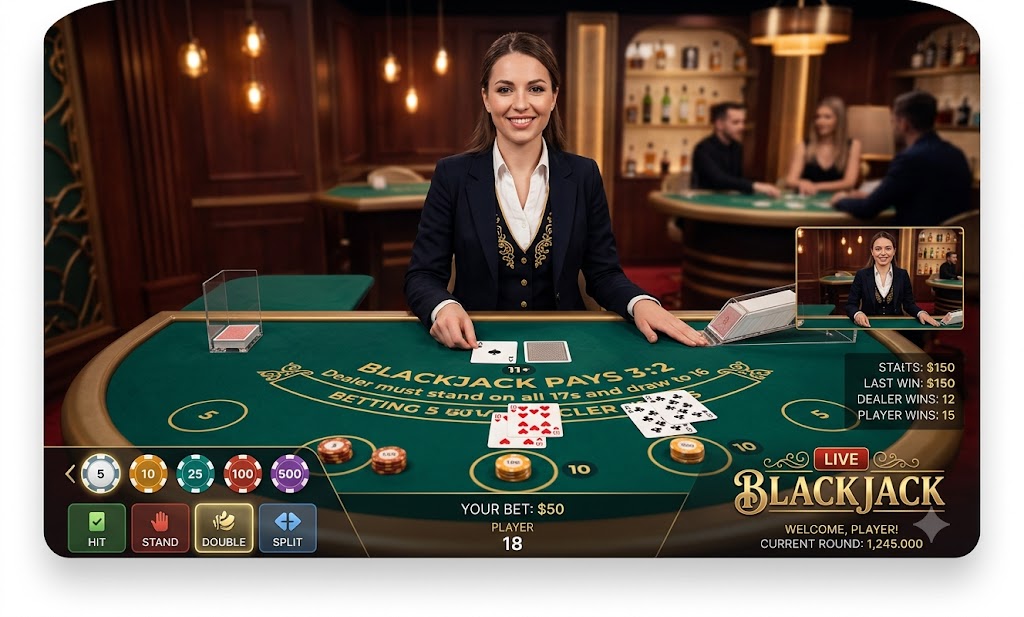 Live Blackjack at JILI17-PH – beat the dealer