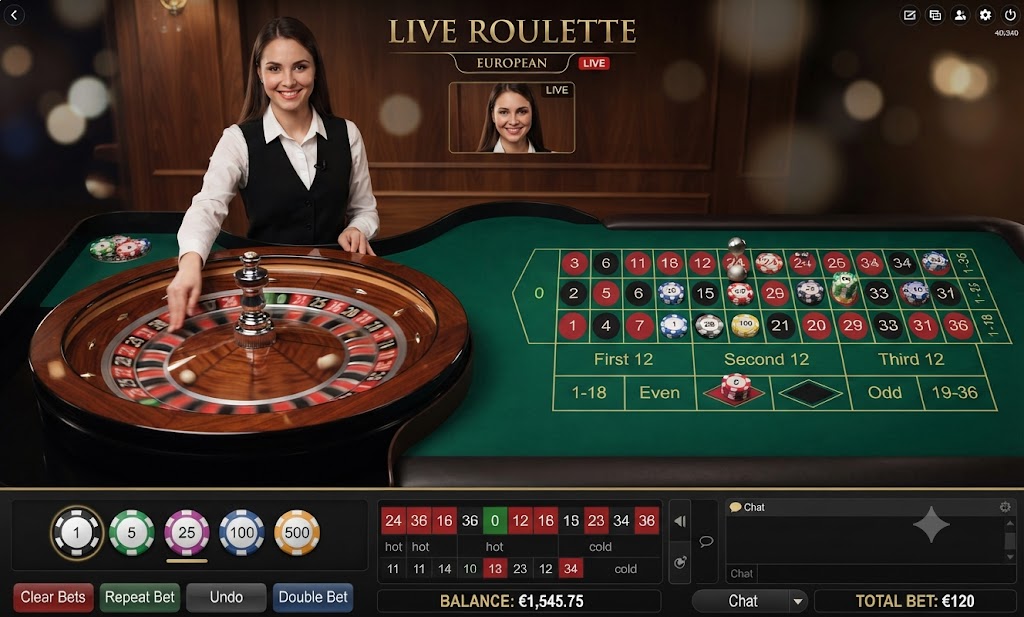 Live Roulette at JILI17-PH – European wheel