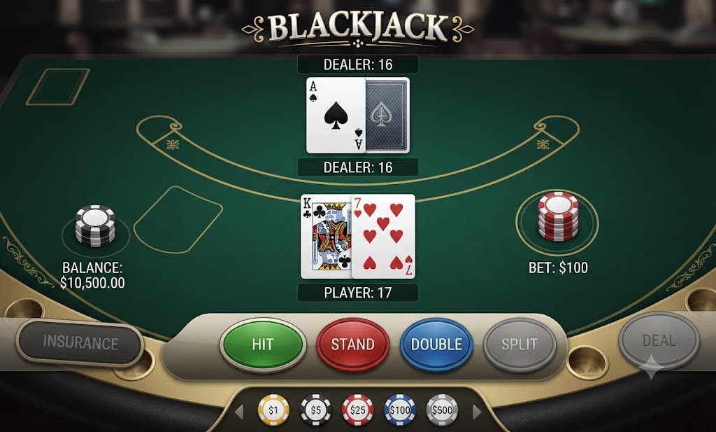 RNG Blackjack – JILI17-PH