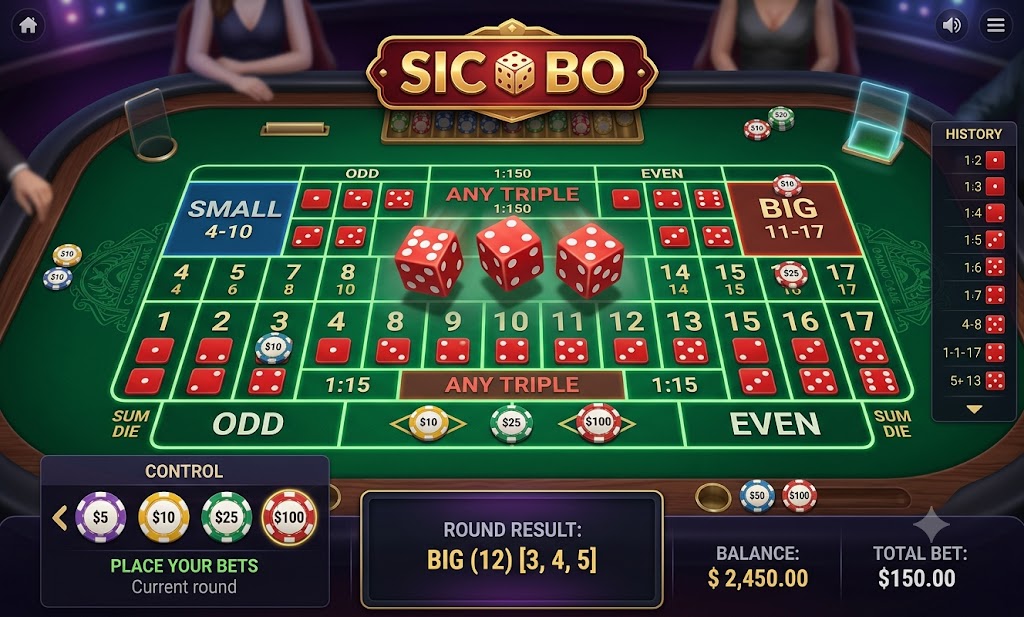RNG Sic Bo – JILI17-PH